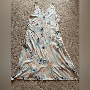 Pact Multicolor Tie-Dye Tank Dress